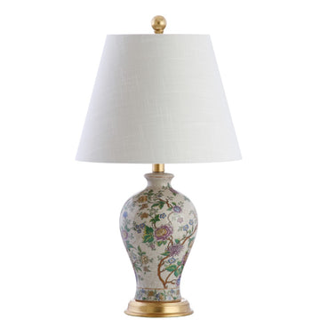 Grace 24" Floral LED Table Lamp - JONATHAN Y